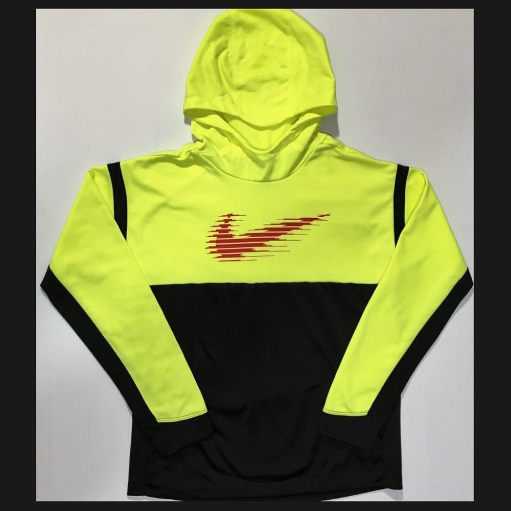 NIKE Boys Dri Fit Swoosh Hoodie Size XL